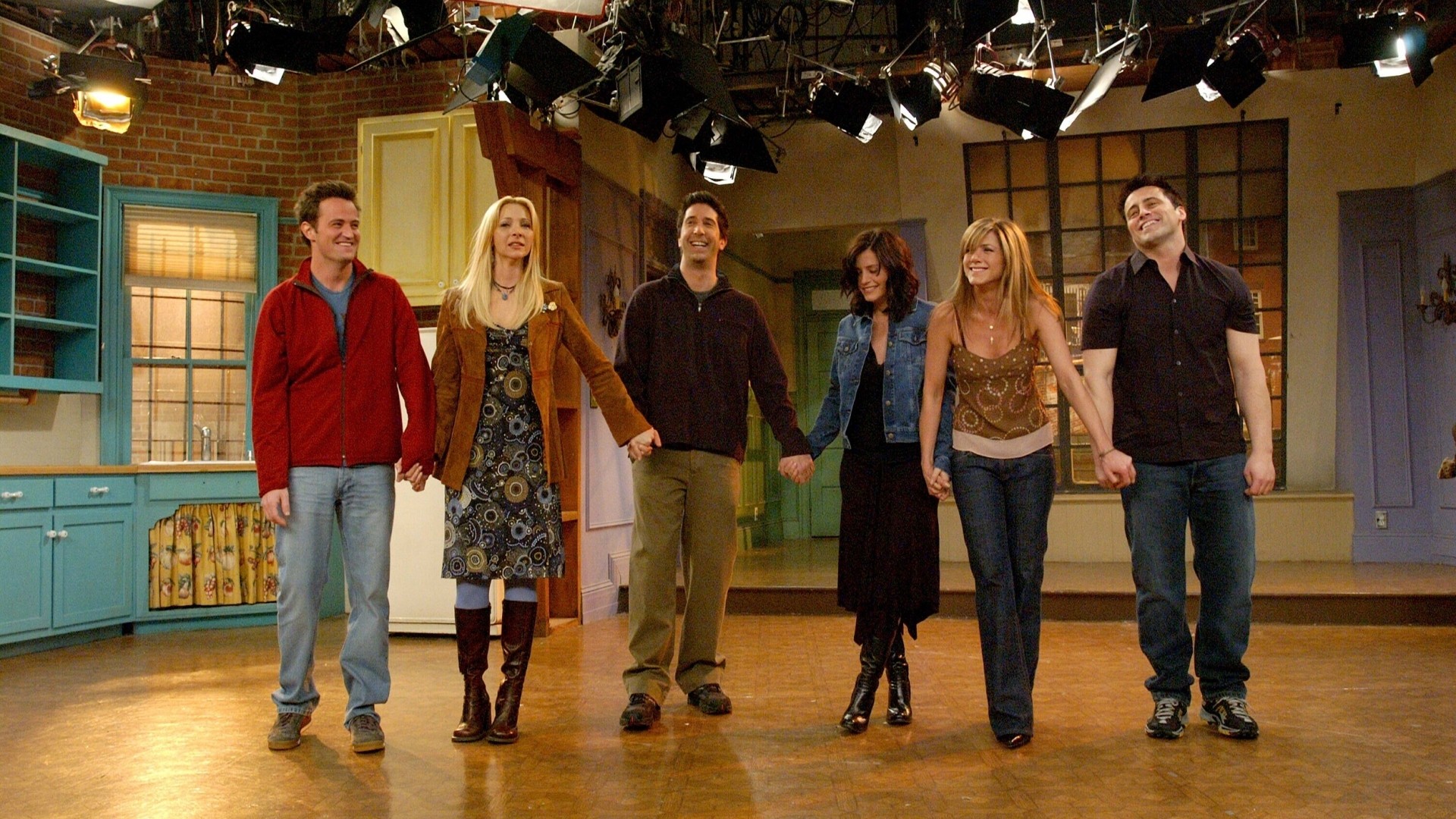 1920x1080 Chandler Bing, Courteney Cox, David Schwimmer, Jennifer Aniston, Joey Tribbiani, Lisa Kudrow, Matt LeBlanc, Matthew Perry, Monica Geller, Phoebe Buffay, Rachel Green, Ross Geller, Jennifer Aniston windows wallpaper