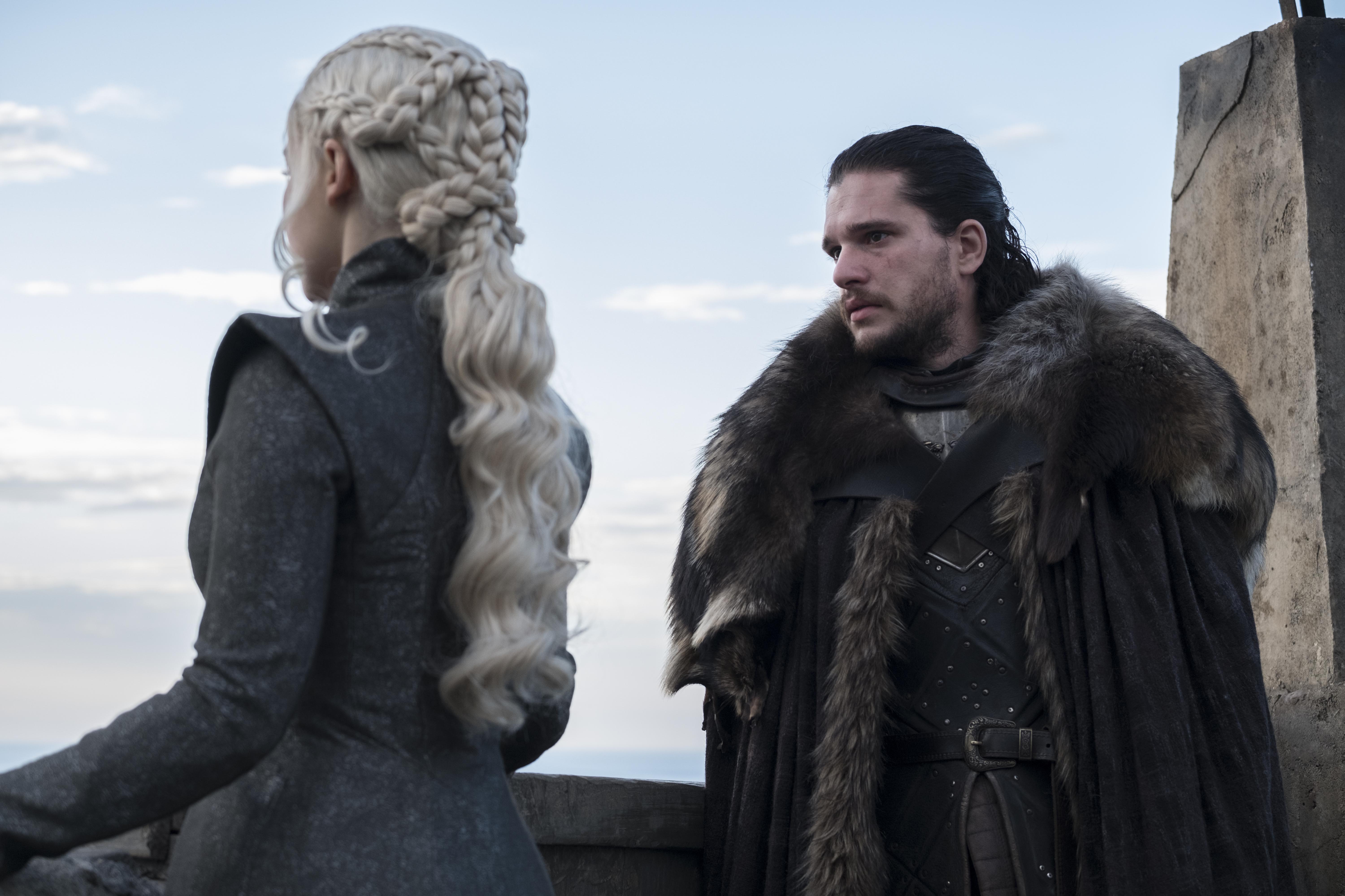 6000x4000 Daenerys Targaryen, Emilia Clarke, Jon Snow, Kit Harington, Kit Harington widescreen wallpaper