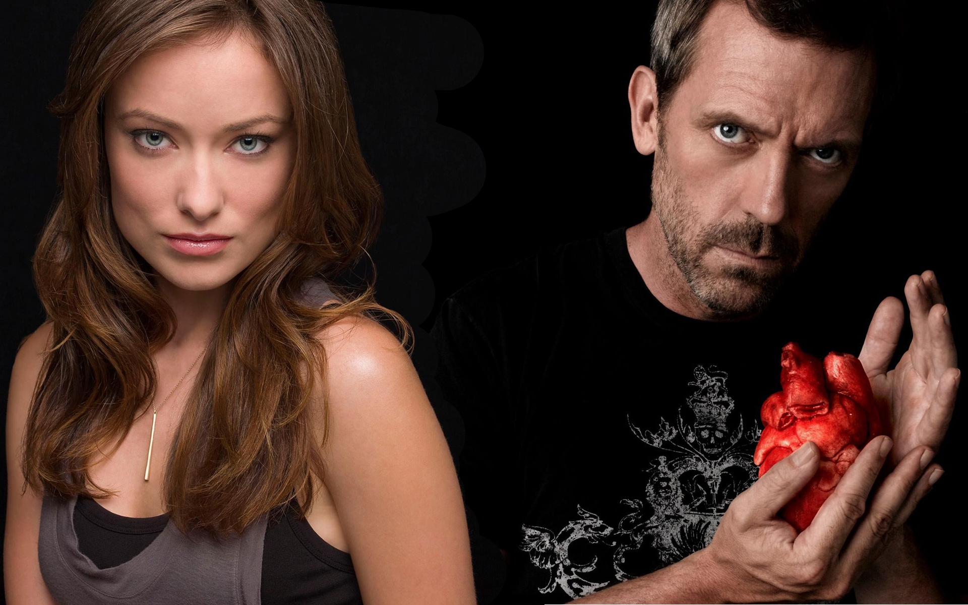 1920x1200 Gregory House, Hugh Laurie, Olivia Wilde, Olivia Wilde windows wallpaper