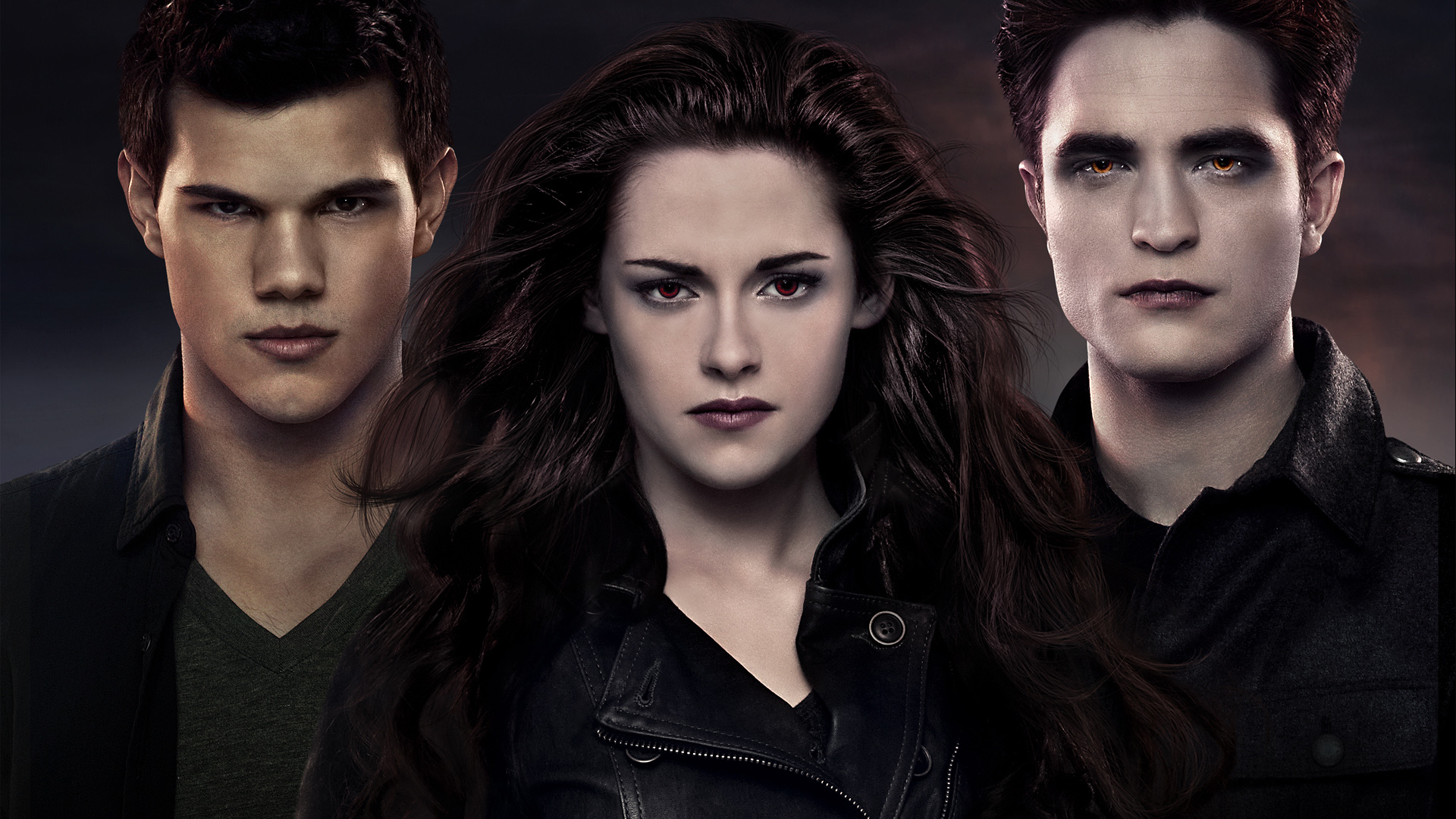 1920x1080 Bella Swan, Edward Cullen, Jacob Black, Kristen Stewart, Robert Pattinson, Taylor Lautner, Robert Pattinson widescreen wallpaper