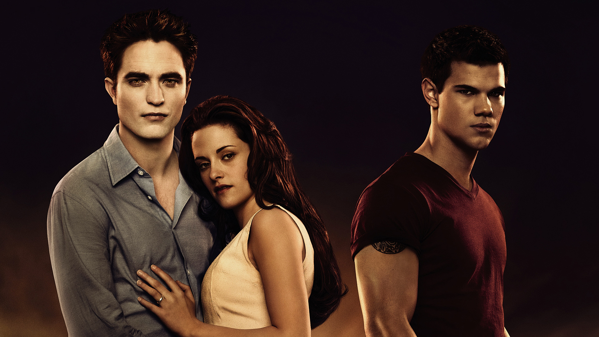 1920x1080 Bella Swan, Edward Cullen, Jacob Black, Kristen Stewart, Robert Pattinson, Taylor Lautner, Robert Pattinson wallpaper for computer