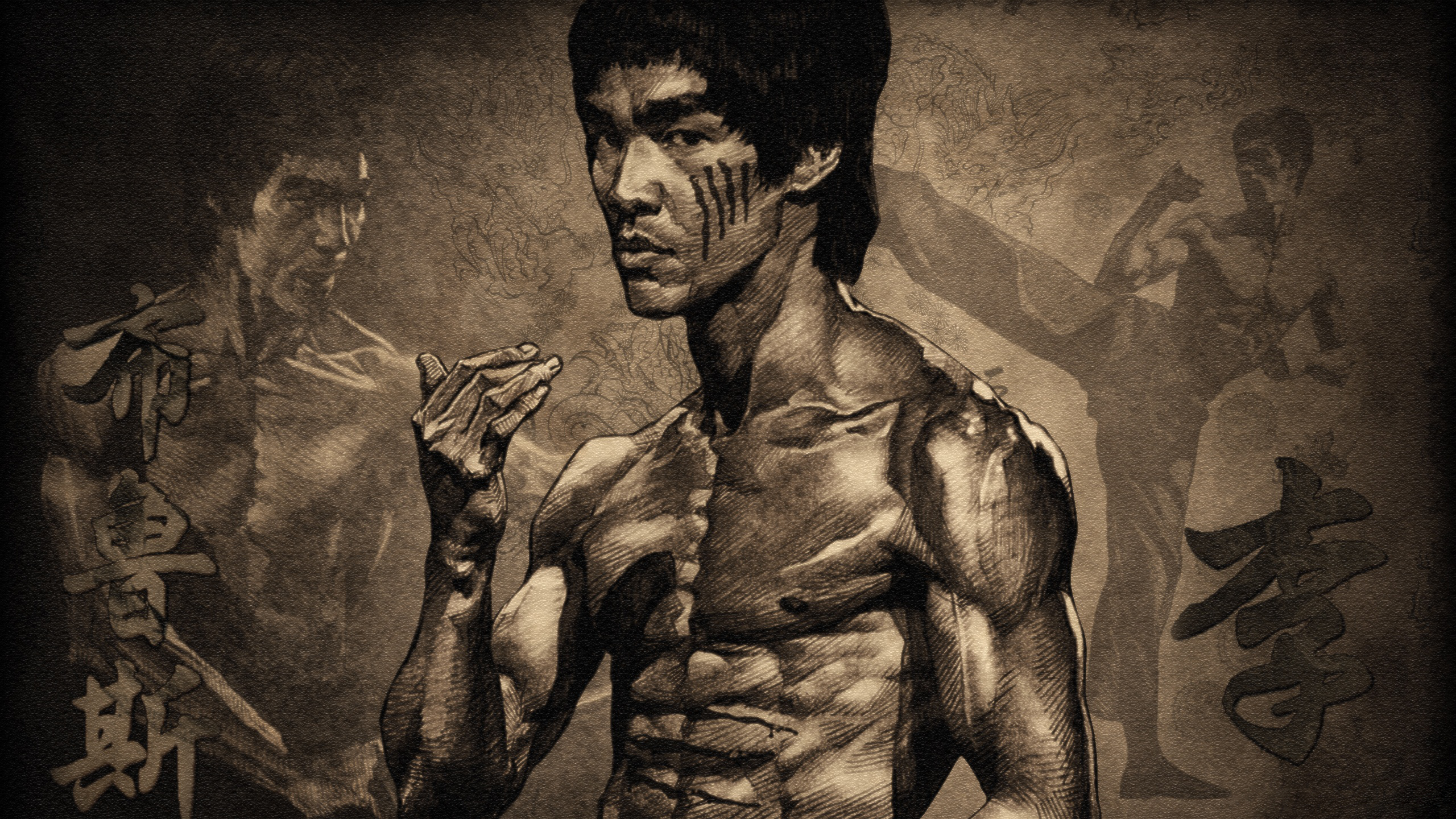 2560x1440 Bruce Lee, Bruce Lee wallpaper for computer
