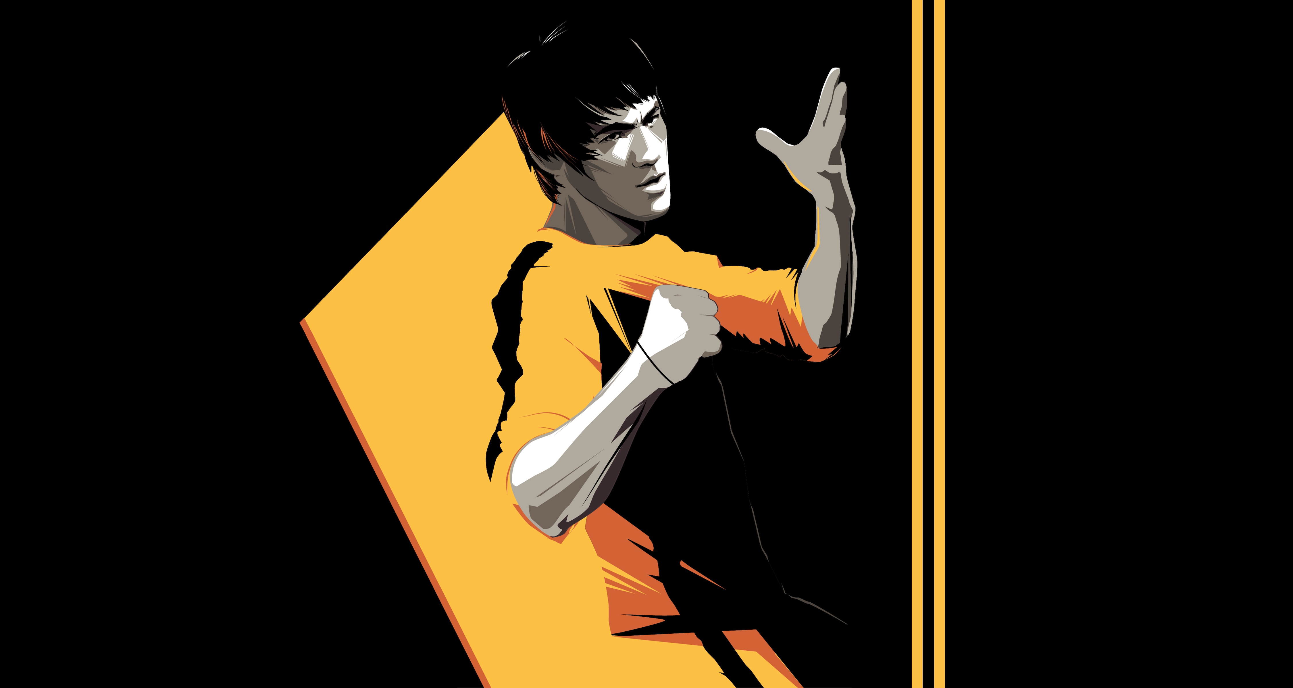 4500x2394 Bruce Lee, Celebrity, Bruce Lee computer background
