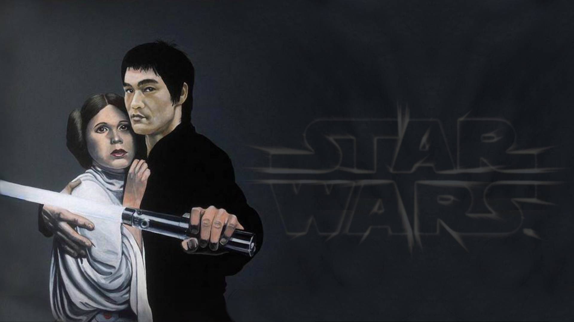 1920x1080 Bruce Lee, Star Wars, Bruce Lee wallpaper for desktop