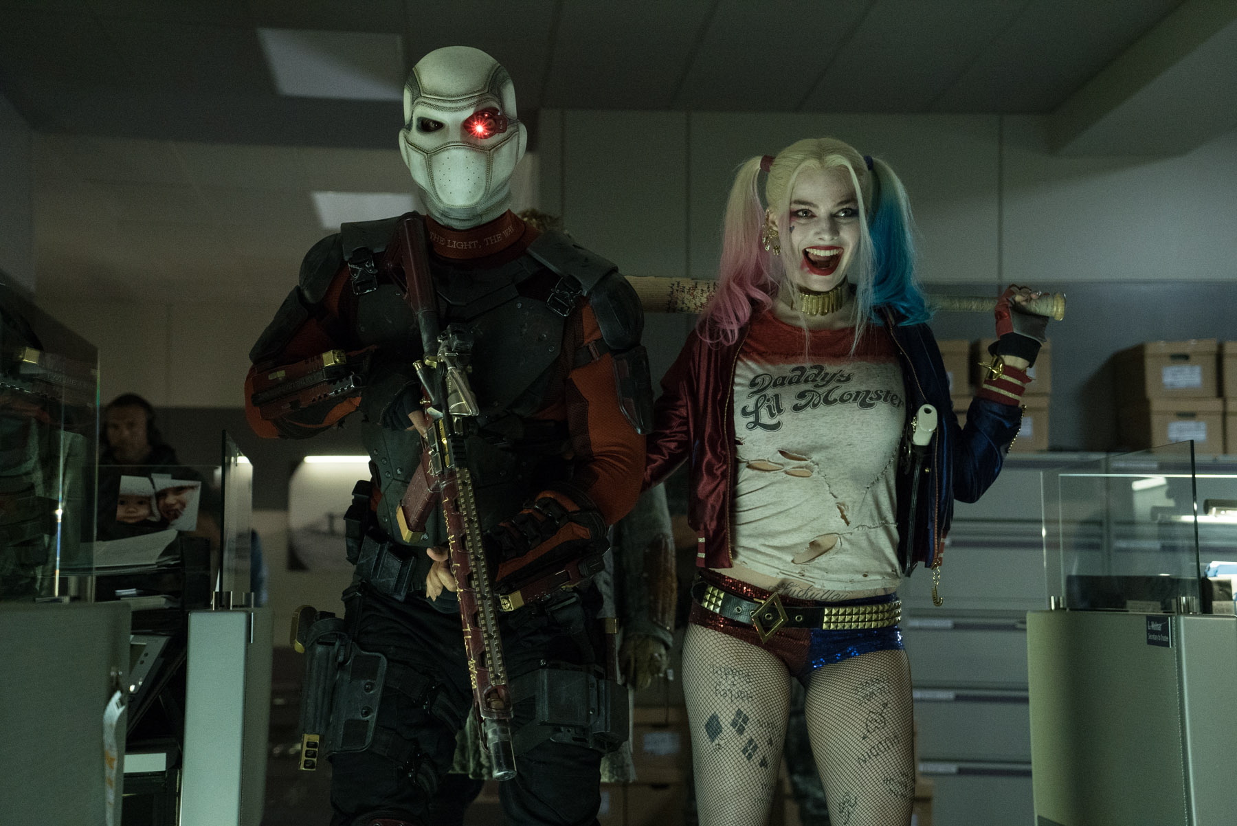 1800x1202 Deadshot, Harley Quinn, Margot Robbie, Suicide Squad, Will Smith, Will Smith wallpaper for desktop