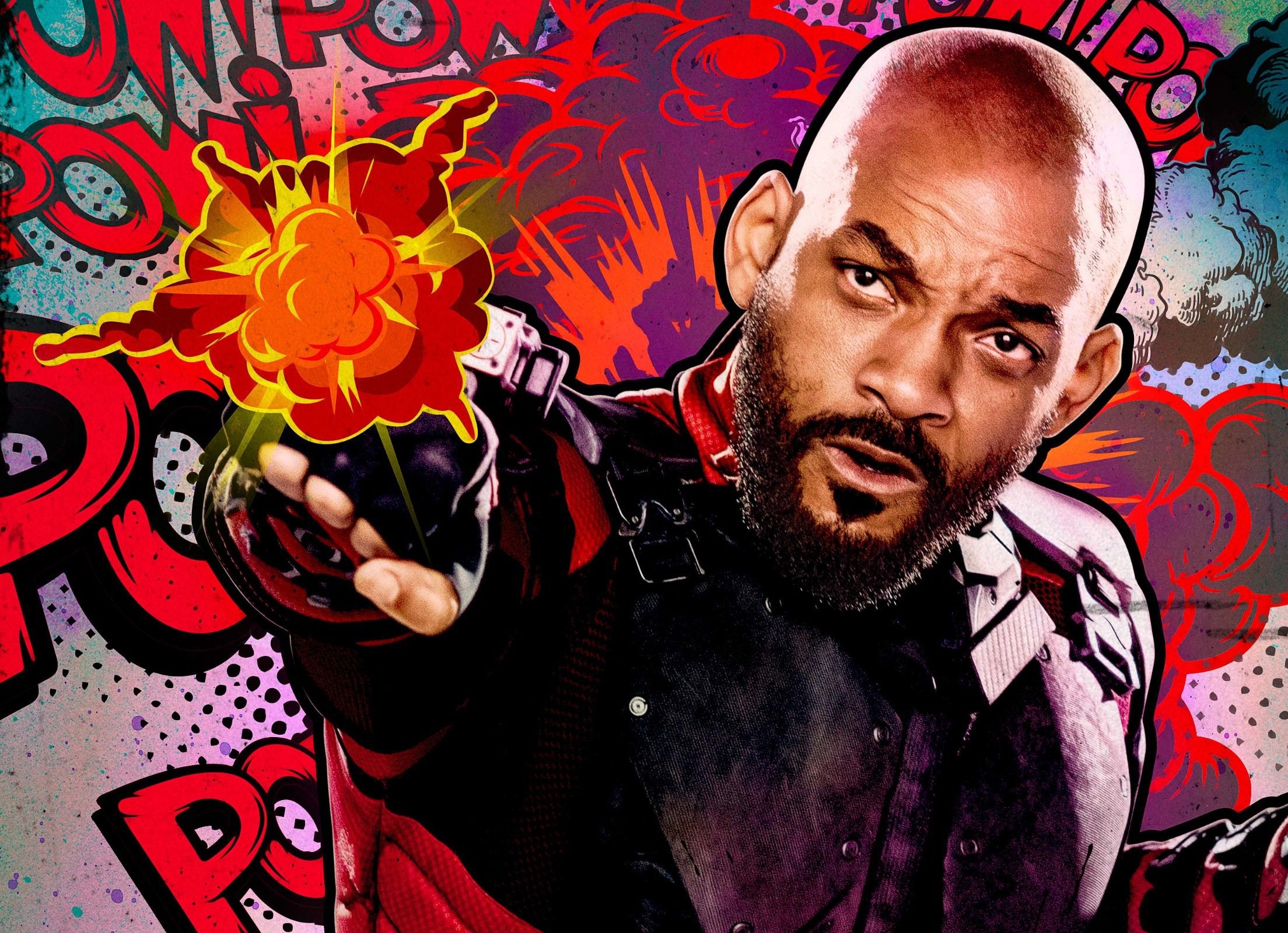 2208x1600 Deadshot, Suicide Squad, Will Smith, Will Smith widescreen wallpaper