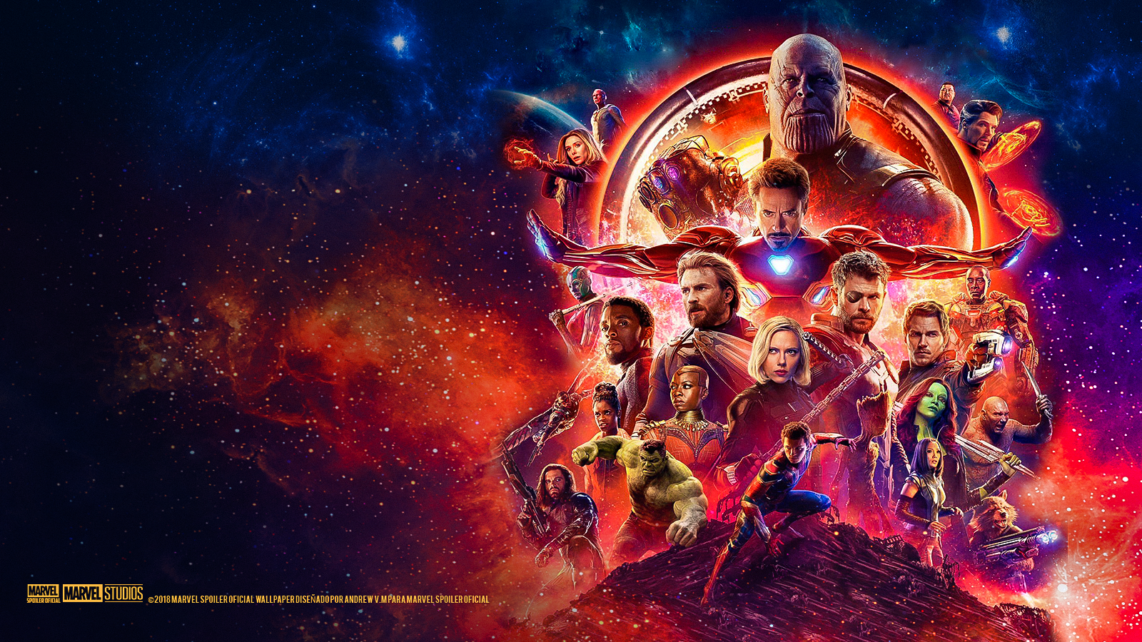 1600x900 Avengers, Avengers: Infinity War, Benedict Cumberbatch, Benedict Wong, Black Panther (Marvel Comics), Black Widow, Bradley Cooper, Bruce Banner, Bucky Barnes, Captain America, Chadwick Boseman, Chris Evans, Chris Hemsworth, Chris Pratt, Danai Gurira, Dave Bautista, Doctor Strange, Don Cheadle, Drax The Destroyer, Elizabeth Olsen, Gamora, Groot, Guardians of the Galaxy, Hulk, Iron Man, Iron Spider, James Rhodes, Josh Brolin, Karen Gillan, Letitia Wright, Mantis (Marvel Comics), Mark Ruffalo, Natasha Romanoff, Nebula (Marvel Comics), Okoye (Marvel Comics), Paul Bettany, Peter Parker, Peter Quill, Pom Klementieff, Robert Downey Jr., Rocket Raccoon, Scarlet Witch, Scarlett Johansson, Sebastian Stan, Shuri (Marvel Comics), Spider-Man, Star Lord, Stephen Strange, Steve Rogers, TChalla, Thanos, Thor, Tom Holland, Tony Stark, Vision (Marvel Comics), Wanda Maximoff, War Machine, Winter Soldier, Wong (Marvel Comics), Zoe Saldana, Chris Hemsworth wallpaper