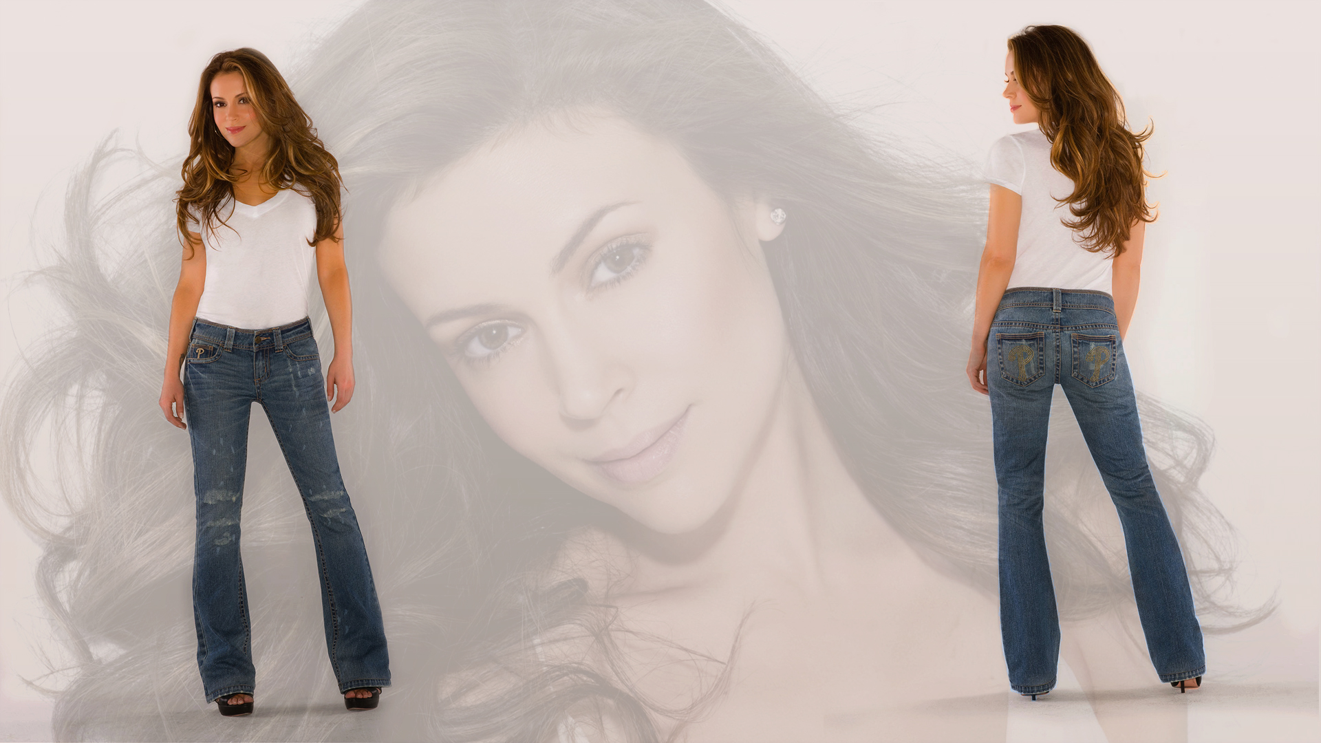 1920x1080 Alyssa Milano, Alyssa Milano computer background