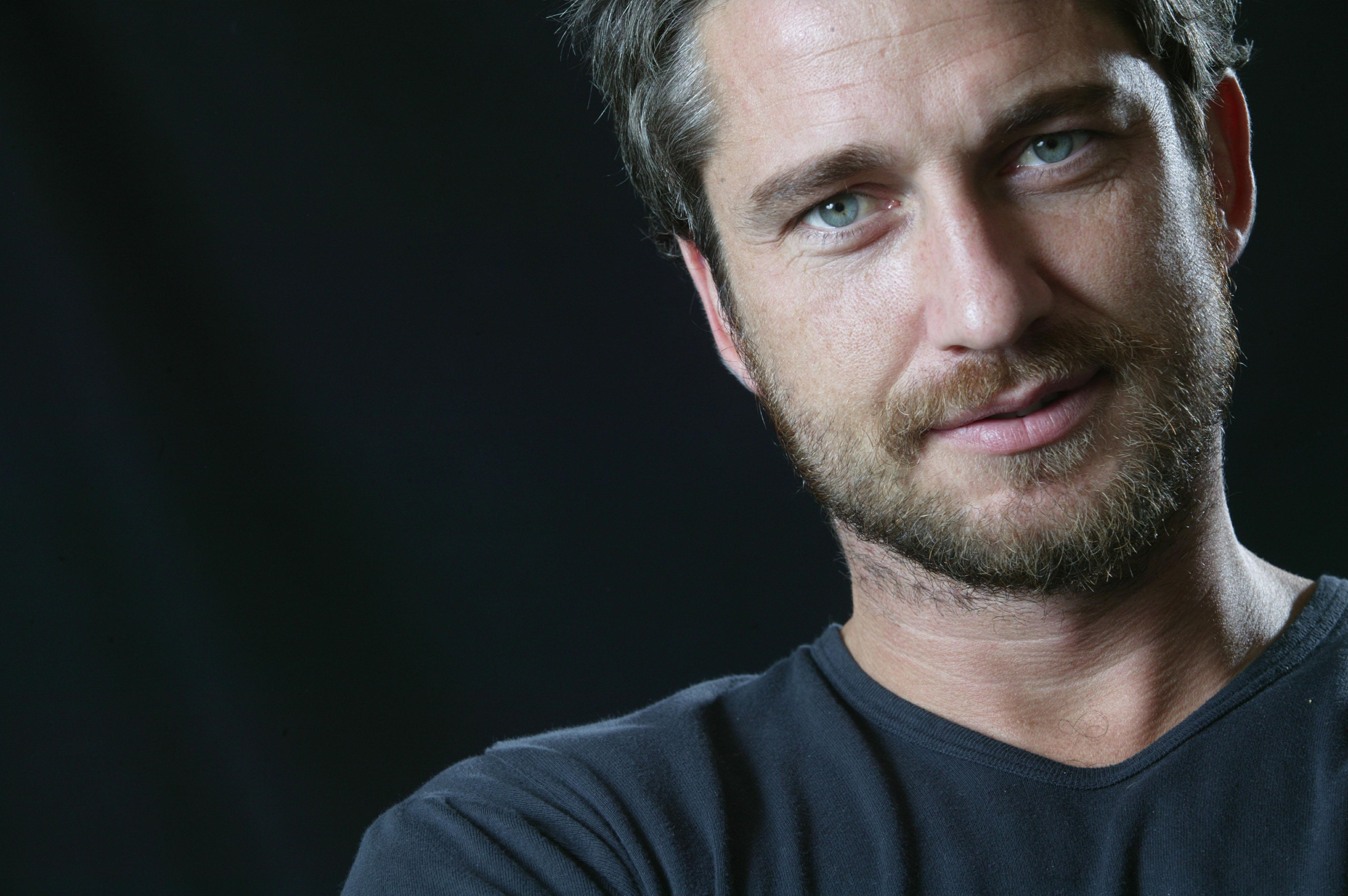 4064x2703 Actor, Blue Eyes, Celebrity, Face, Gerard Butler, Scottish, Gerard Butler wallpaper for desktop