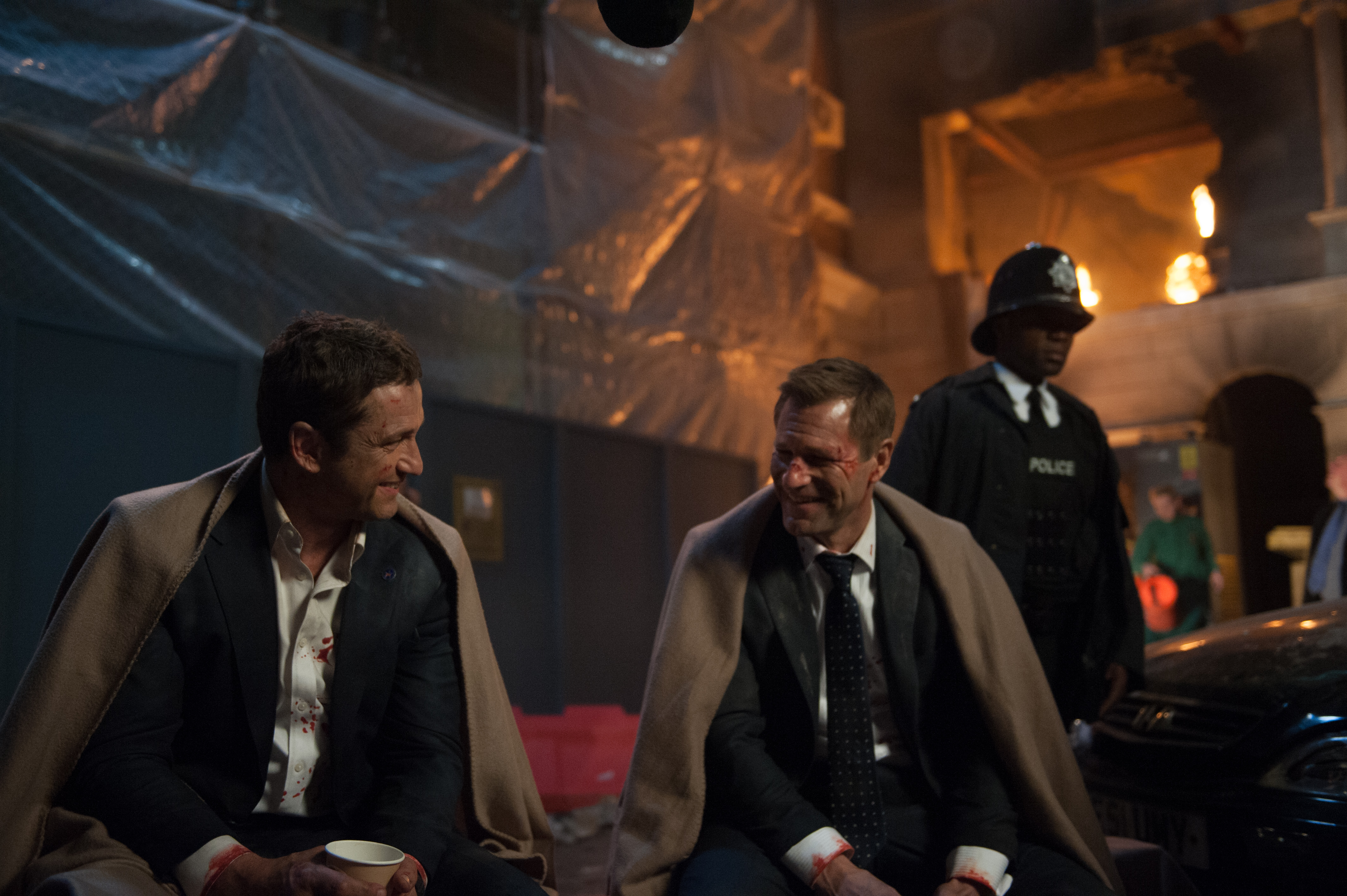 4256x2832 Aaron Eckhart, Benjamin Asher, Gerard Butler, Mike Banning, Gerard Butler desktop background